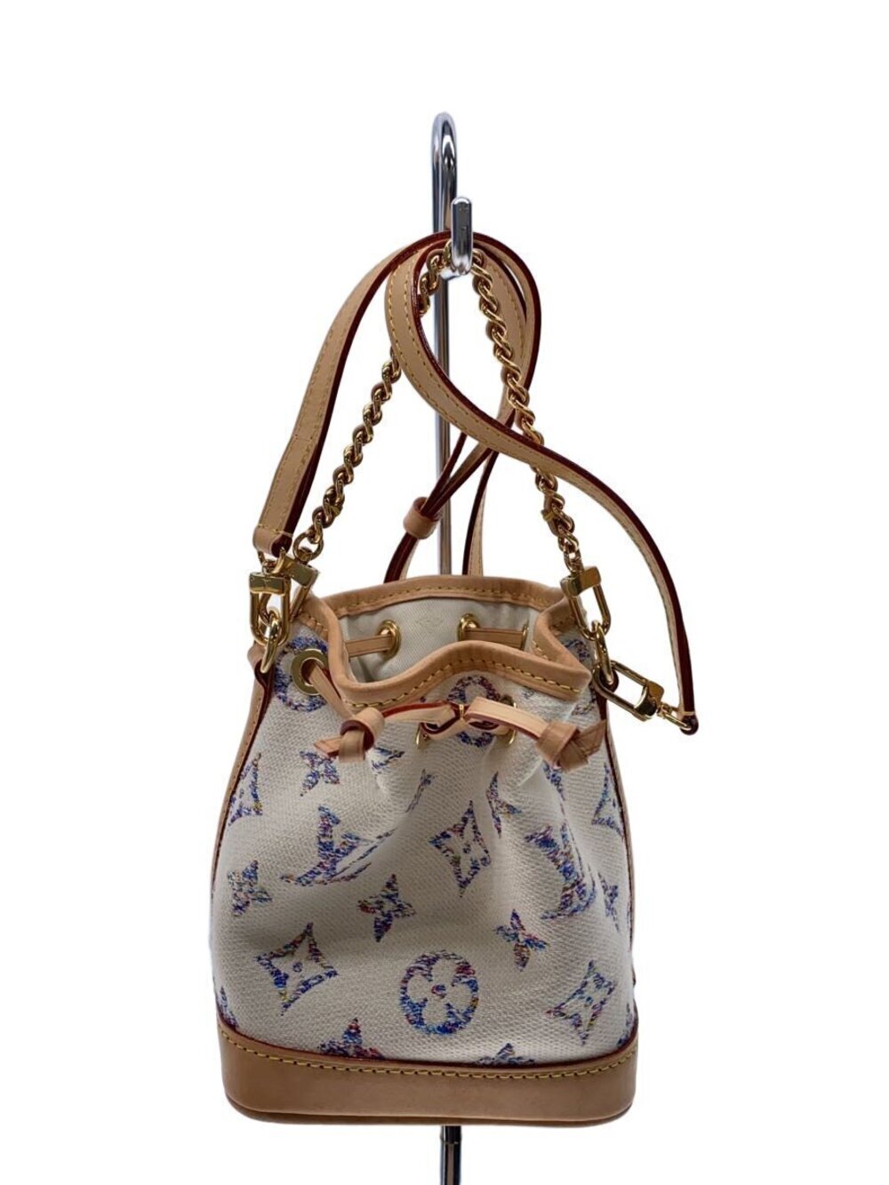 LOUIS VUITTON Noe Monogram Jacquard Shoulder Bag Canvas
